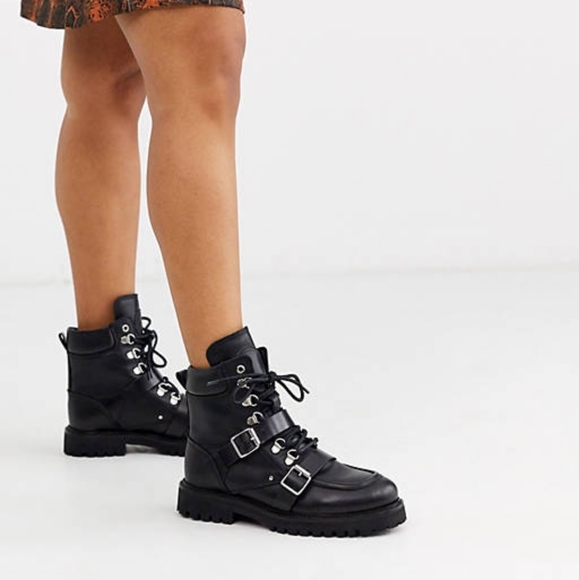 All Saints Shoes | All Saints Noa Boots Black Size 7 | Color: Black | Size: 7 | Elizabethsarah9's Closet